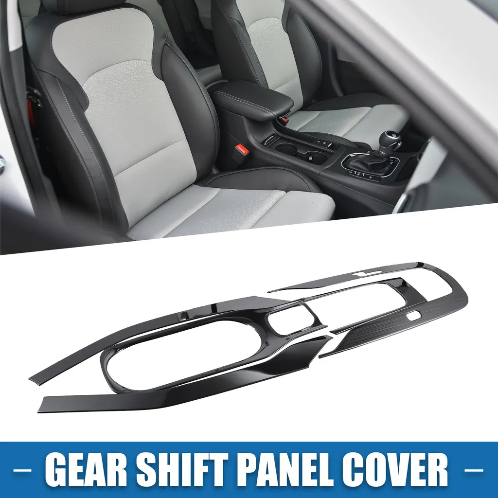 Protection de Console Centrale Noire pour Levier de Vitesse Automatique