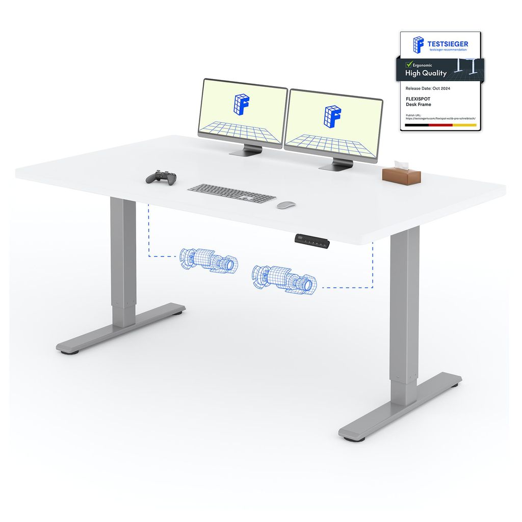 FLEXISPOT E1 Pro Scrivania regolabile elettricamente in Immagine del prodotto 