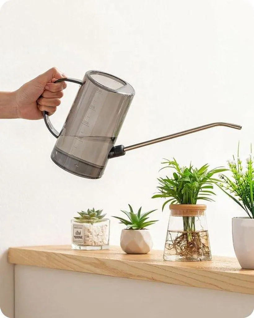 Réservoir d'eau 1L vert clair en acier - Idéal pour jardin et atelier