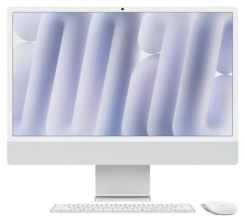 iMac 59,62 cm (24") M4 2024 CTO (silber, macOS, Deutsch)