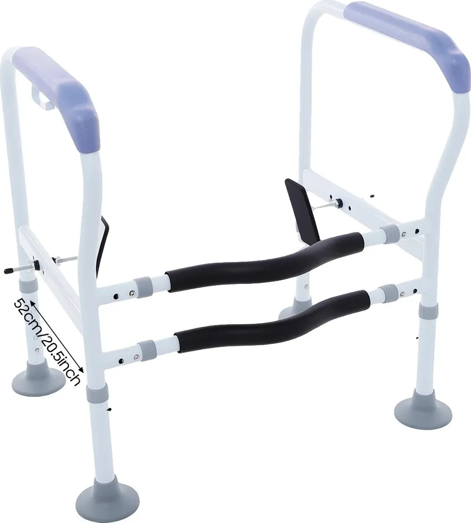 Supporto WC Sicurezza Bianco - Offerta Ringhiera Regolabile Robusta