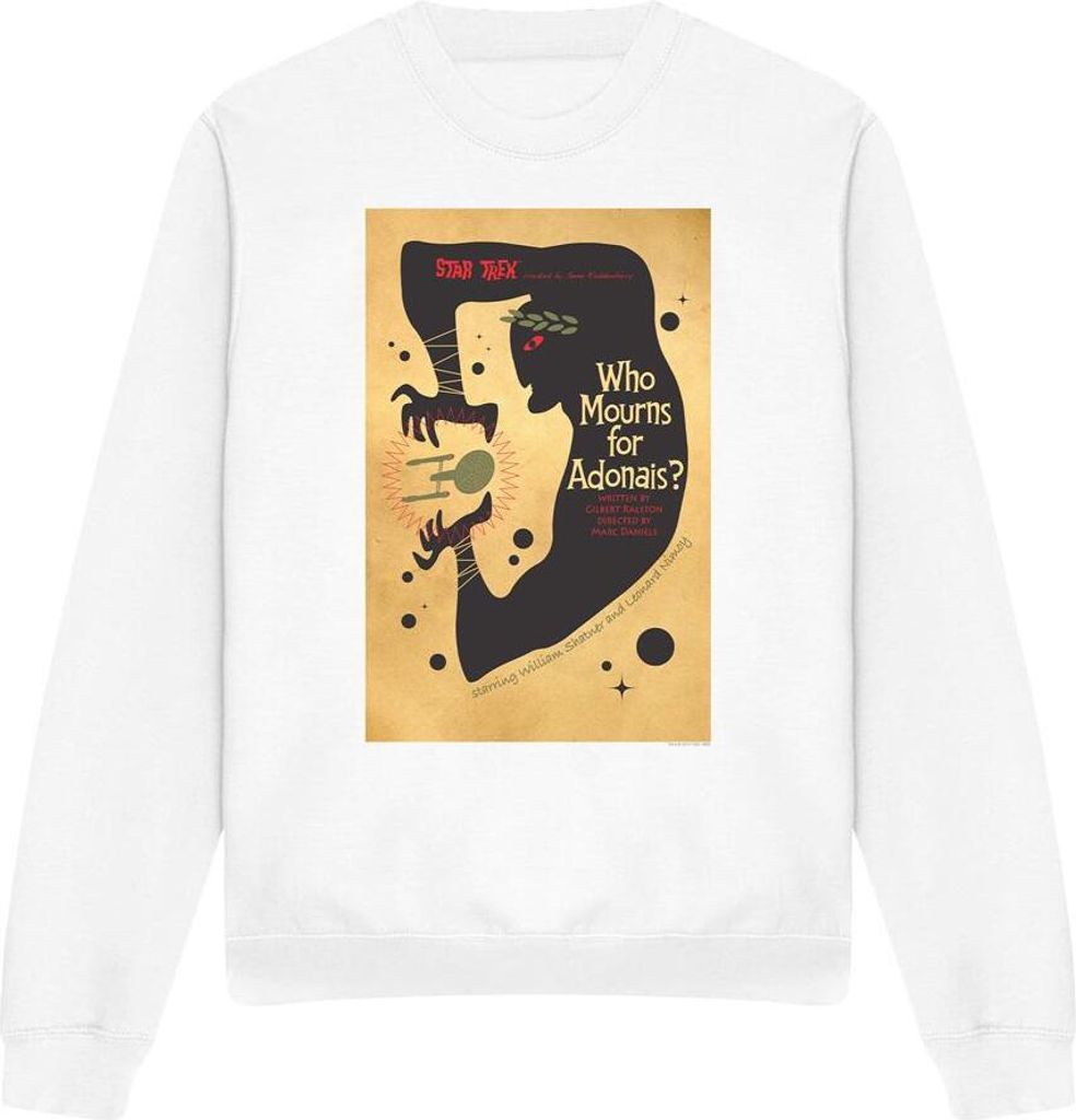 Star Trek - "The Original Series Episode 31" Sweatshirt für Herren/Damen Uni TV11568 (L) (Weiß)