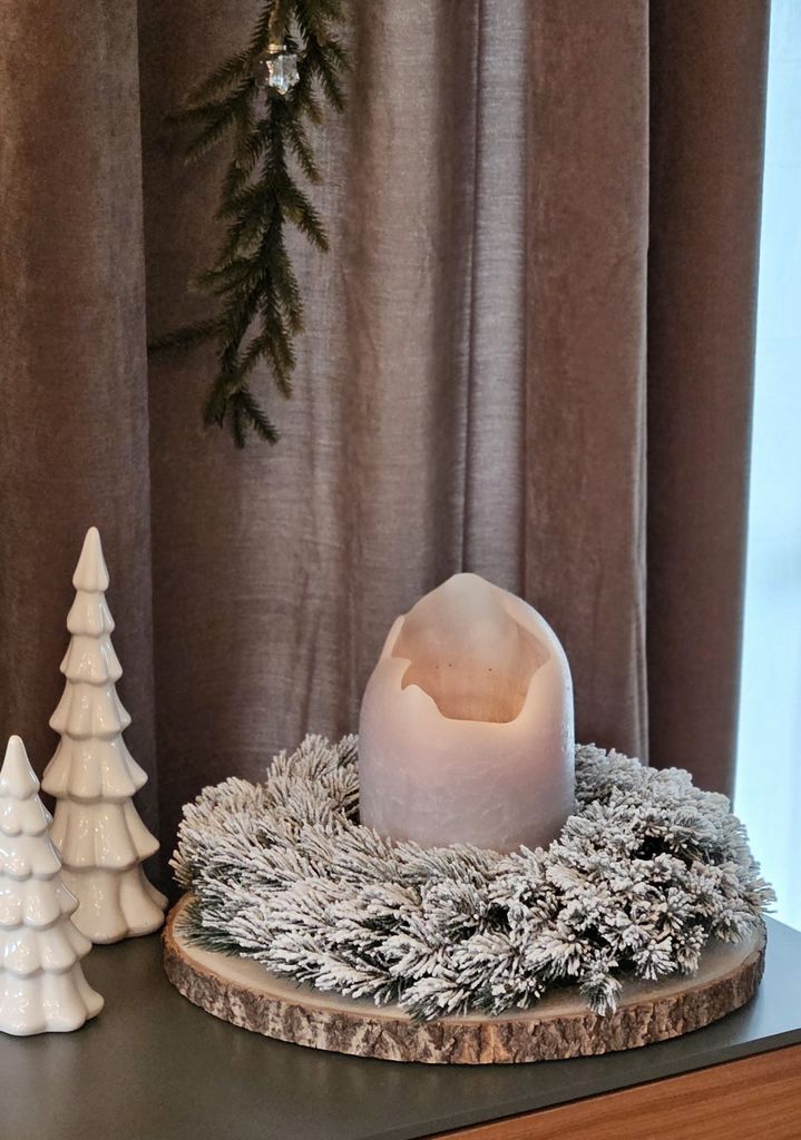Adventskranz Tannenkranz Weihnachtskranz künstlicher Produktbild 3