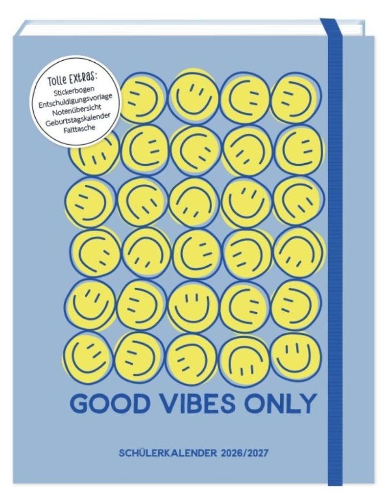 Schülerkalender 2026 / 2027 Good Vibes Only