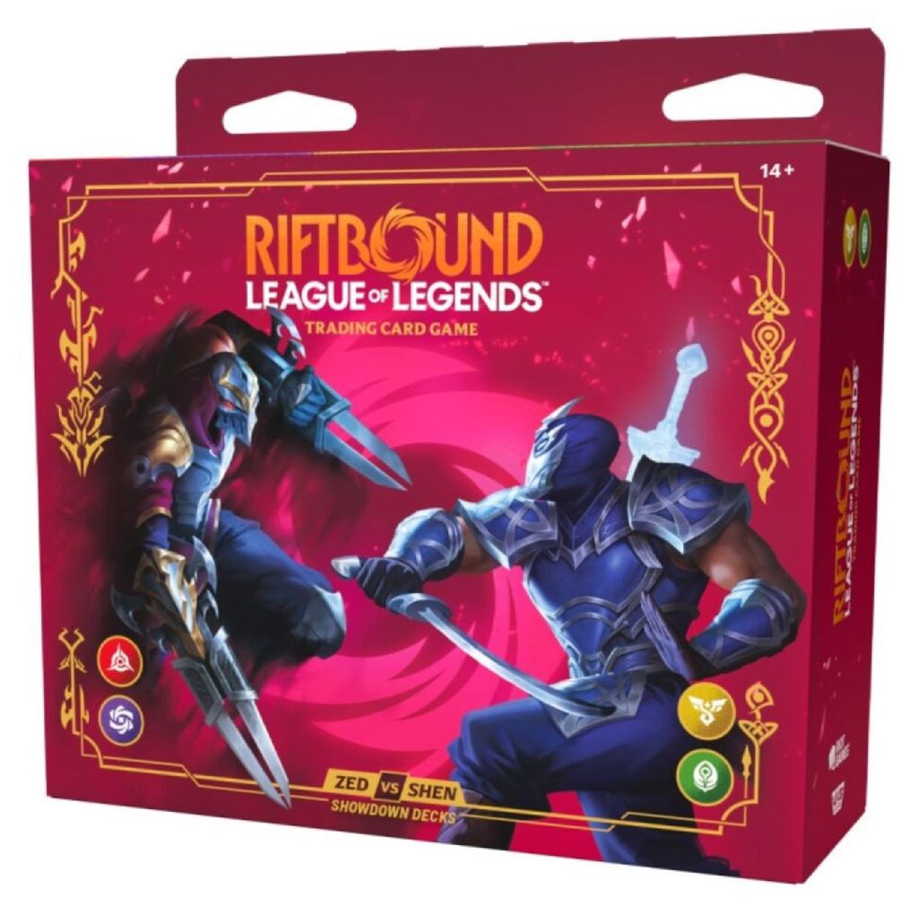 Riftbound – Showdown Deck - Vendetta - Zed versus Shen Productafbeelding 