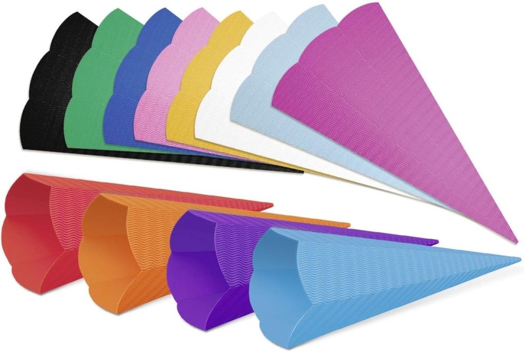 3D-Schultüten 68cm VE=5 Stück californiablau Produktbild 