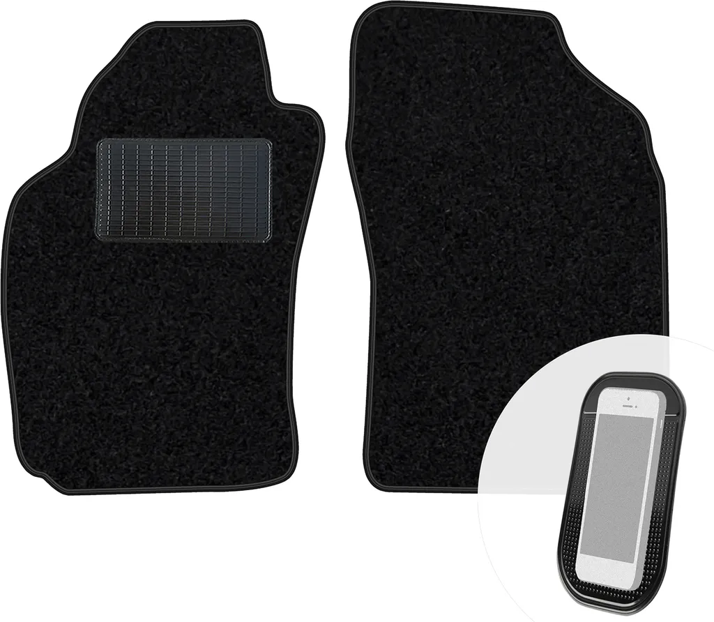 Tappetini Auto di Lusso per Nissan 350Z 2003-2008 - Velluto Nero