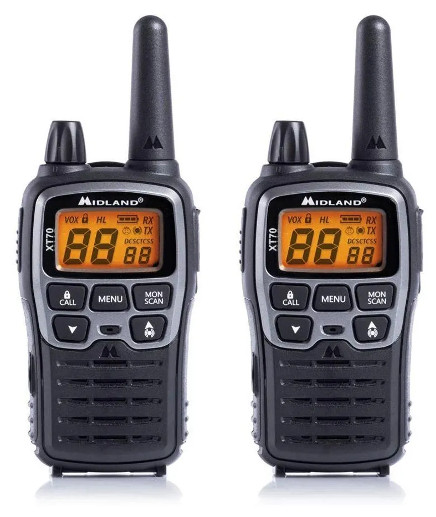 Midland XT70 Radio PMR446 avec Charge Rapide USB et 24 Canaux - 11