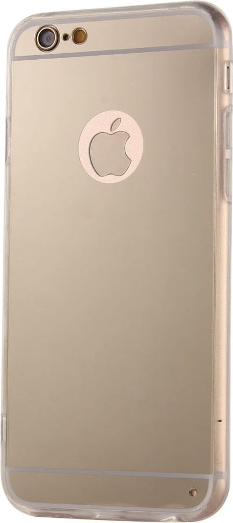 Apple iPhone 6 / 6s Handy Hülle Spiegel Mirror Soft-Case Schutz-Cover Gold