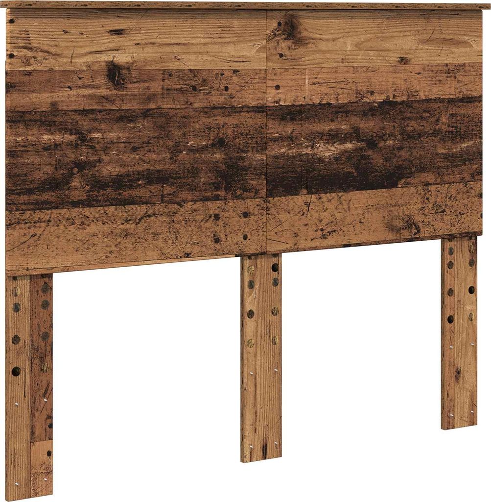 "SummerSchlussverkauf" Kopfteil 1 PC - skandinavischer Stil - Einfache Installation - Altholz 138x7x100cm Holzwerkstoff - Kopfteile NEU 2026 931586