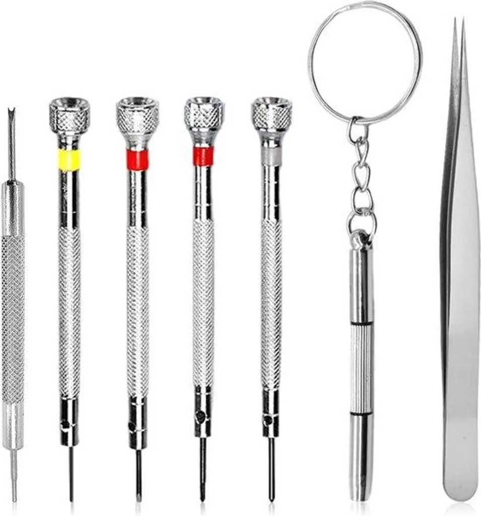 Réparation d'horlogerie : kit 7 pièces pour ne plus rayer vos montres