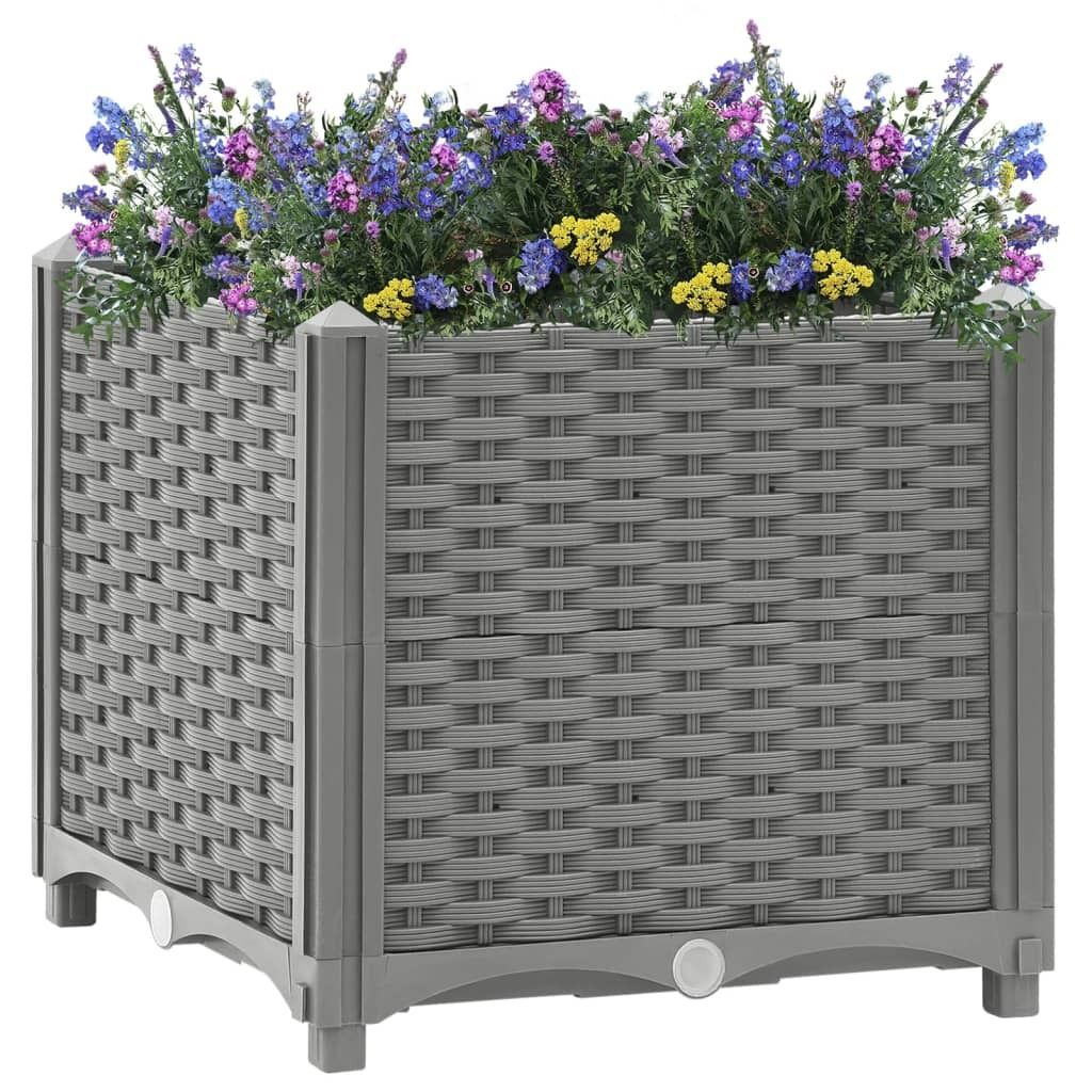 vidaXL Lit surélevé 40x40x38 cm Polypropylène Image du produit 