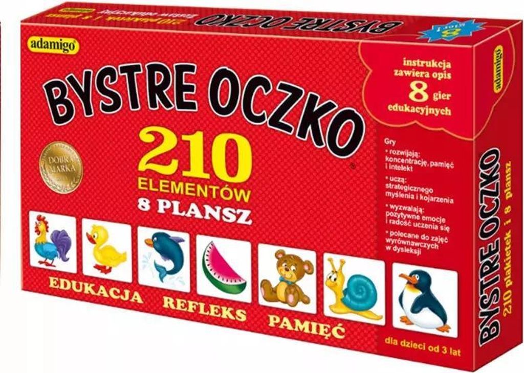 Bystre Oczko-Gra Edukacyjna 04584 Zdjęcie produktu 