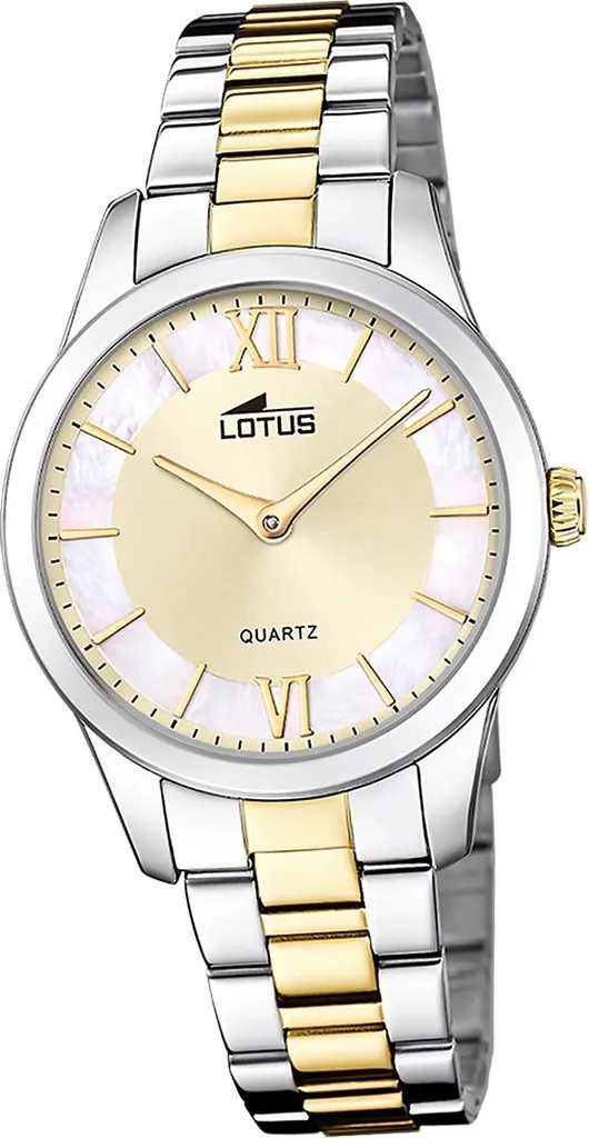 Orologio Lotus Donna Bicolore Argento Oro D2UL18890/1 | Stile Classic