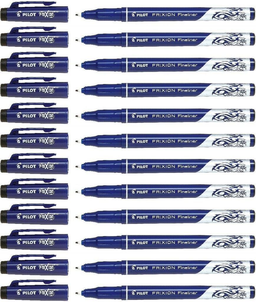 Pilot - Fineliner friXion fein schwarz | 12 Stück