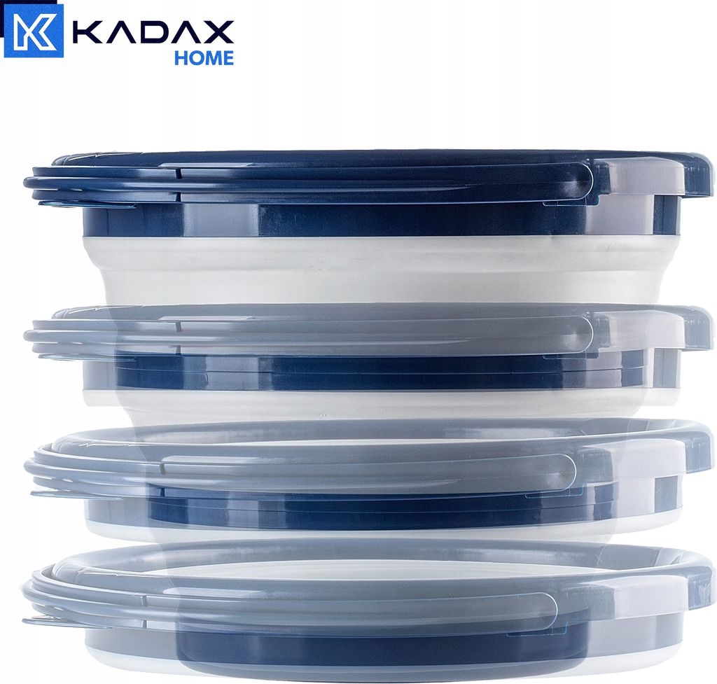 KADAX skládací silikonový kbelík "Bant", plastový úklidový Obrázek produktu 7