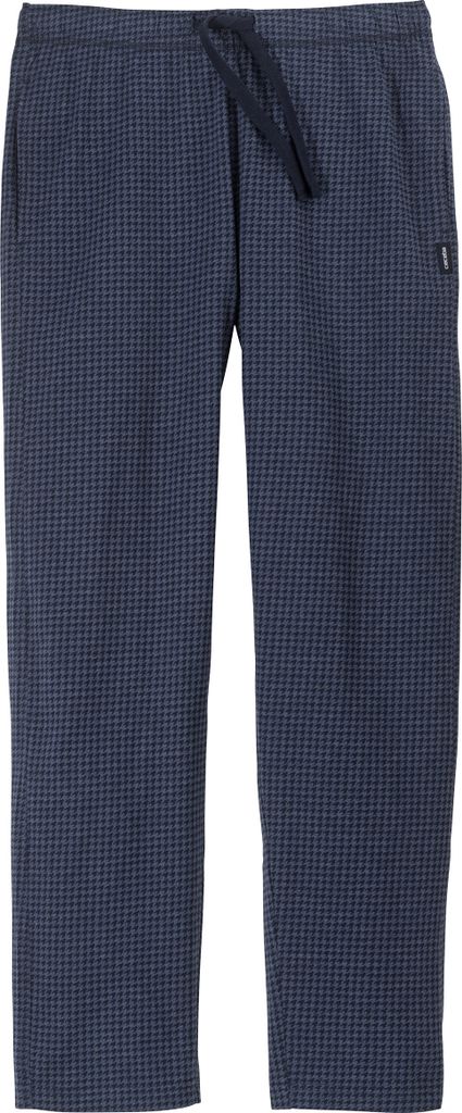 Ceceba Übergrößen Pyjama-Hose lang navy Hahnentritt