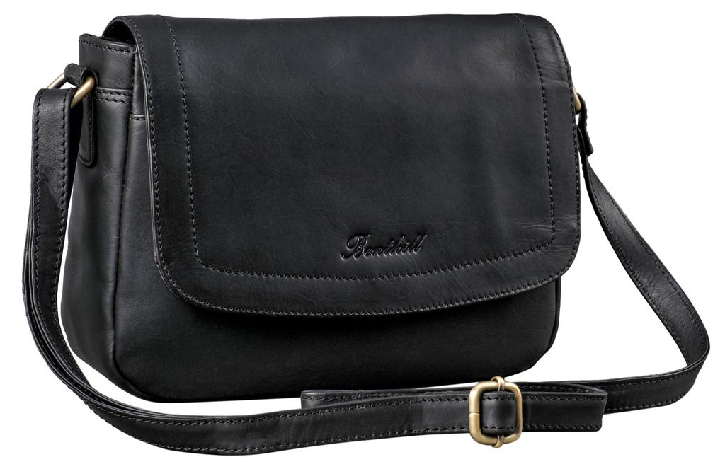 Benthill Handtasche Damen Leder - Umhängetasche aus Produktbild 