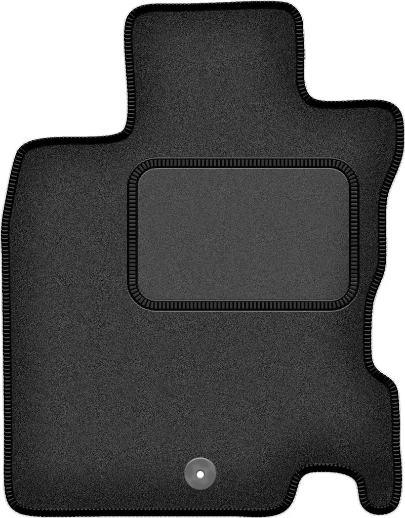moto-MOLTICO tappetino conducente auto velours lato conducente tappetini auto nero tappetino conducente 1 pezzo adatto per Toyota Camry 2006-2011