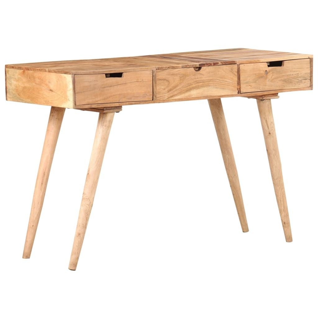 Comodino con specchio 112x45x76 cm in legno massiccio di Immagine del prodotto 