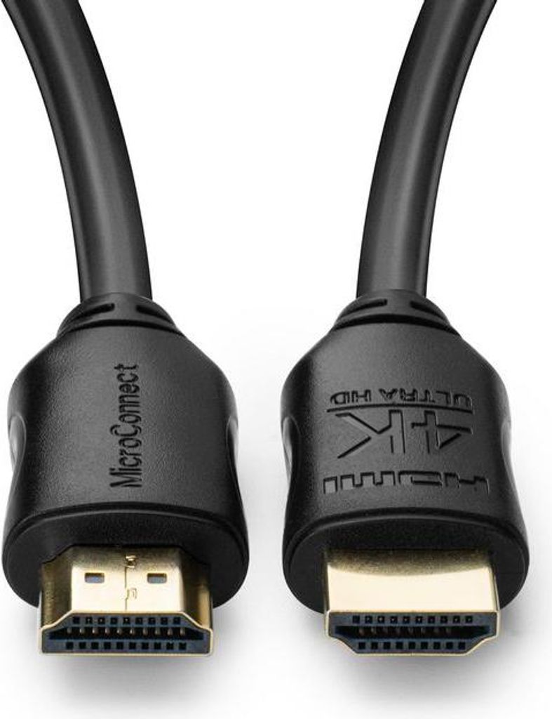 MicroConnect HDMI 2.0 4K 60Hz 18Gbps Schwarz 2m