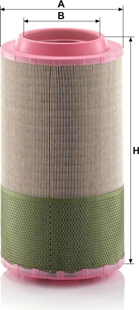 Filtre à air MANN-FILTER C 25 990 idéal pour entretien révision annuelle