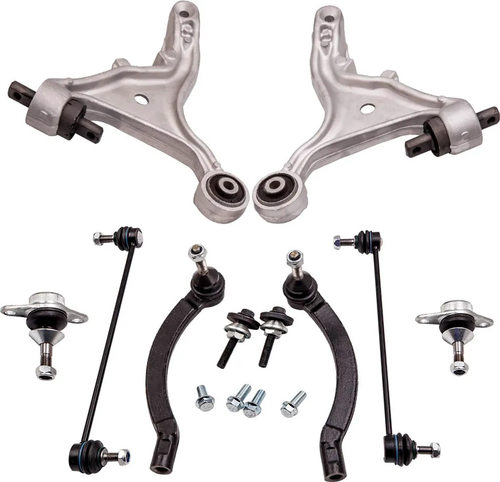 Kit bras de suspension avant pour Volvo S60 I et V70 II - 8 pièces robustes
