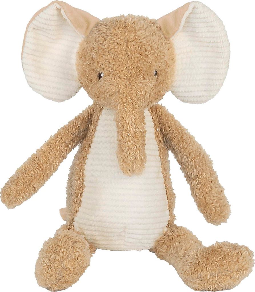 Happy Horse Kuscheltier Elefant Elin 34cm - braun - nachhaltiges recyceltes Plüsch