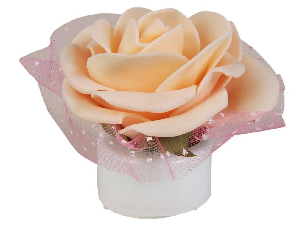 LED Weihnachts-Dekolicht ''Rose'', 1 LED, inkl Batterie Produktbild 