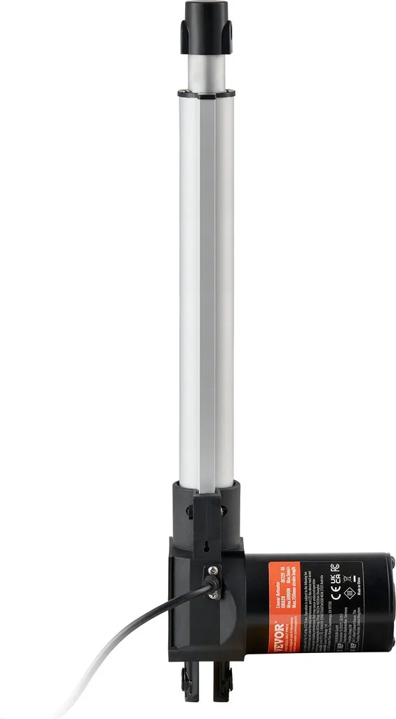 Vérin Électrique 12V 6000N de 250mm - Technique Linéaire de Réglage - 10