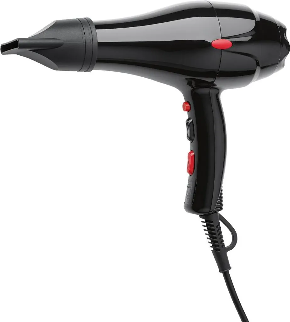 Dreox Phon Black sèche-cheveux noir professionnel pour salon de coiffure