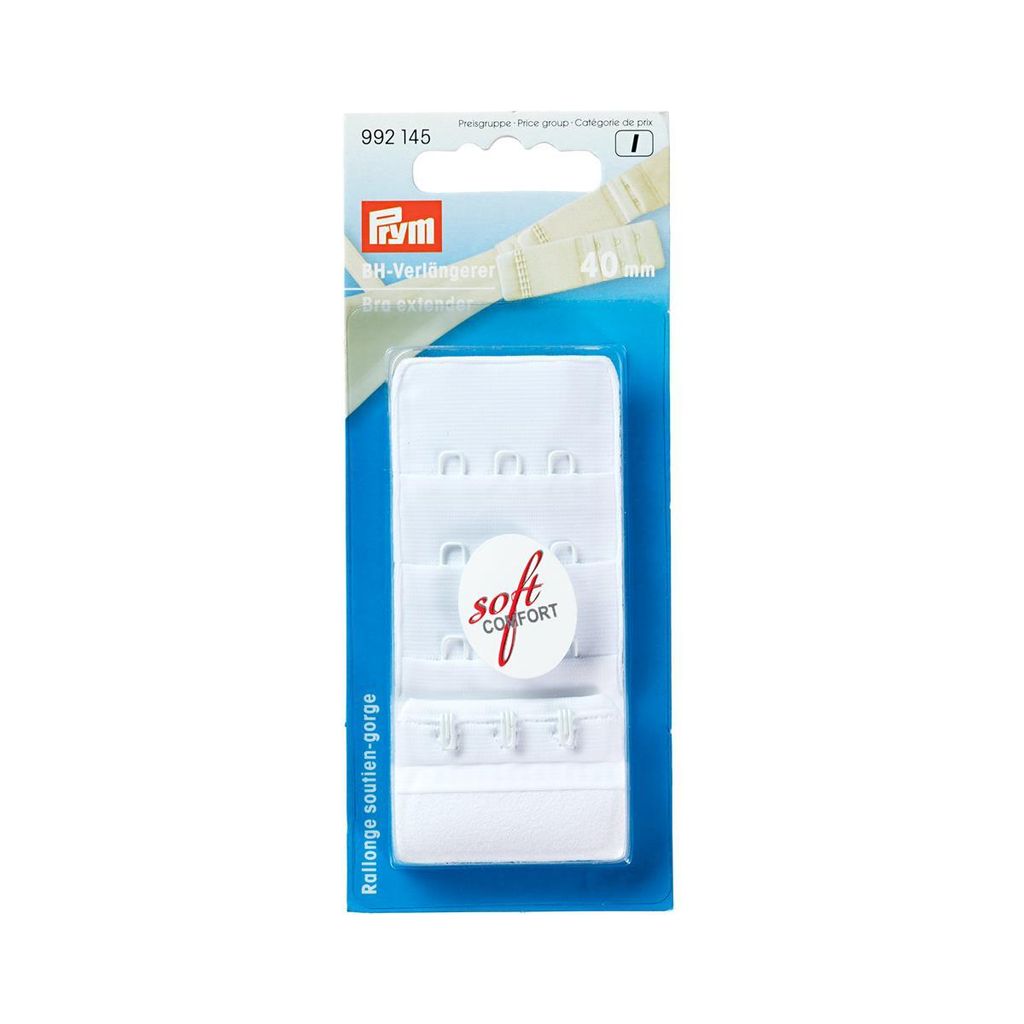 Prym BH-Verlängerer 3 x 3 Haken 40 mm - Produktbild 