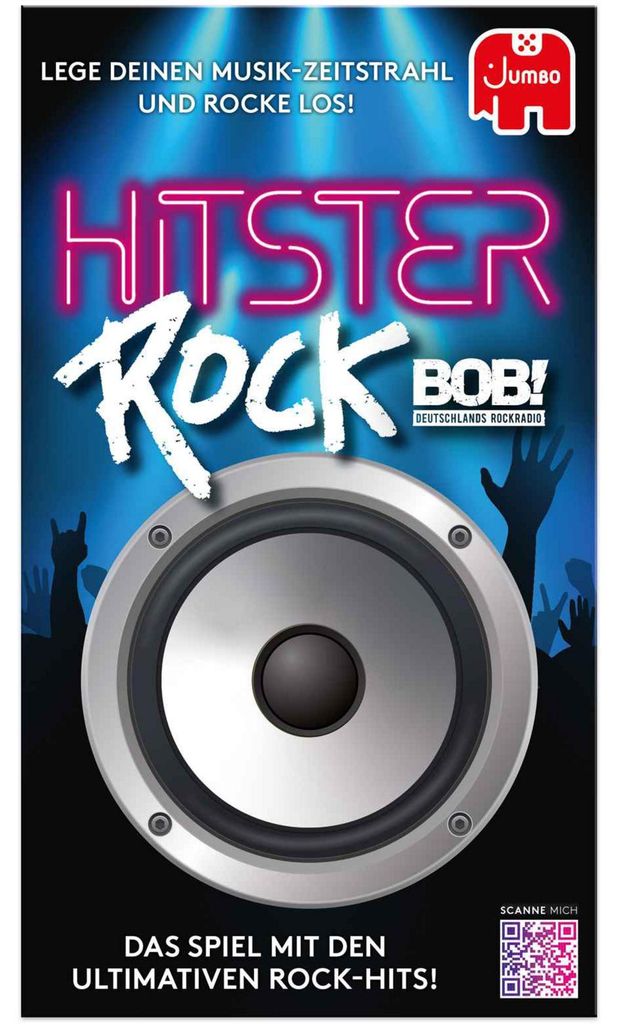 Jumbo Hitster - Rock, Karetní, Párty, 16 rok/roky, 30 min, Obrázek produktu 
