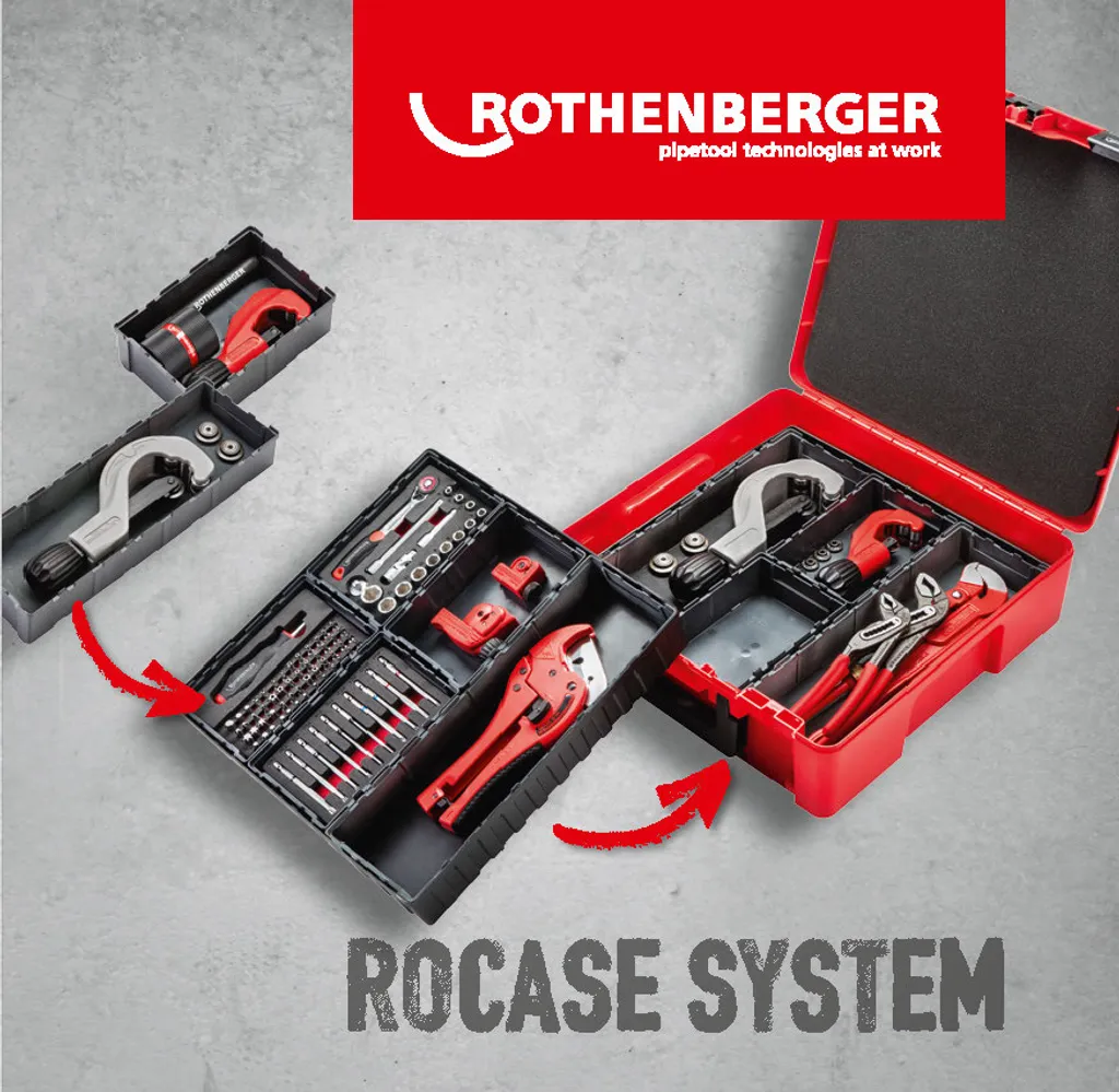 Jeu de clés à douilles 6 pans 1/4" ROTHENBERGER robuste - 17 outils