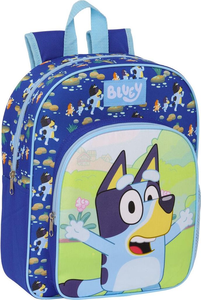 Bluey Schulrucksack Marineblau 28 x 34 x 10 cm