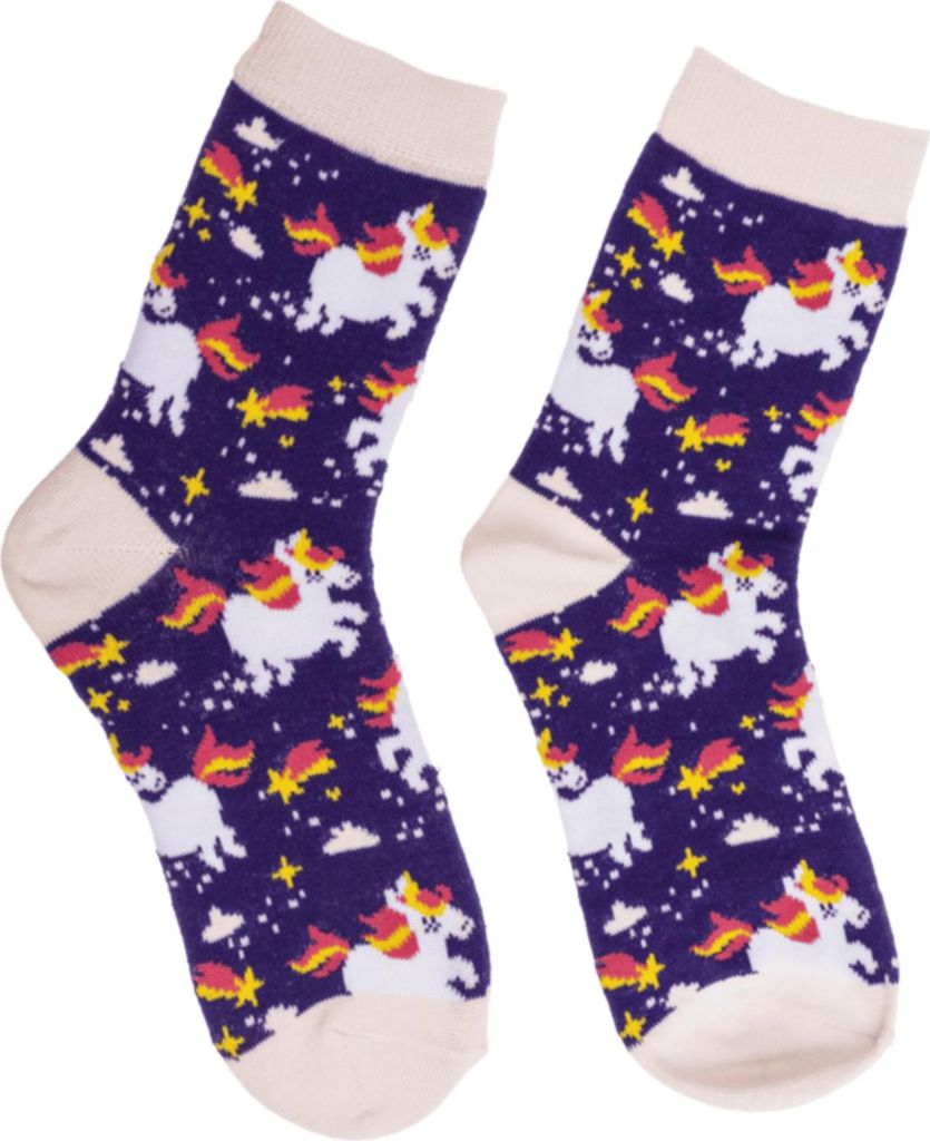 Einhorn Socken - Geschenk für Baby Mädchen - Größe 36-42