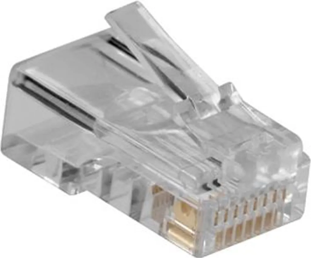 Prise RJ45 transparente ACT TD108R pour câblage réseau haute performance
