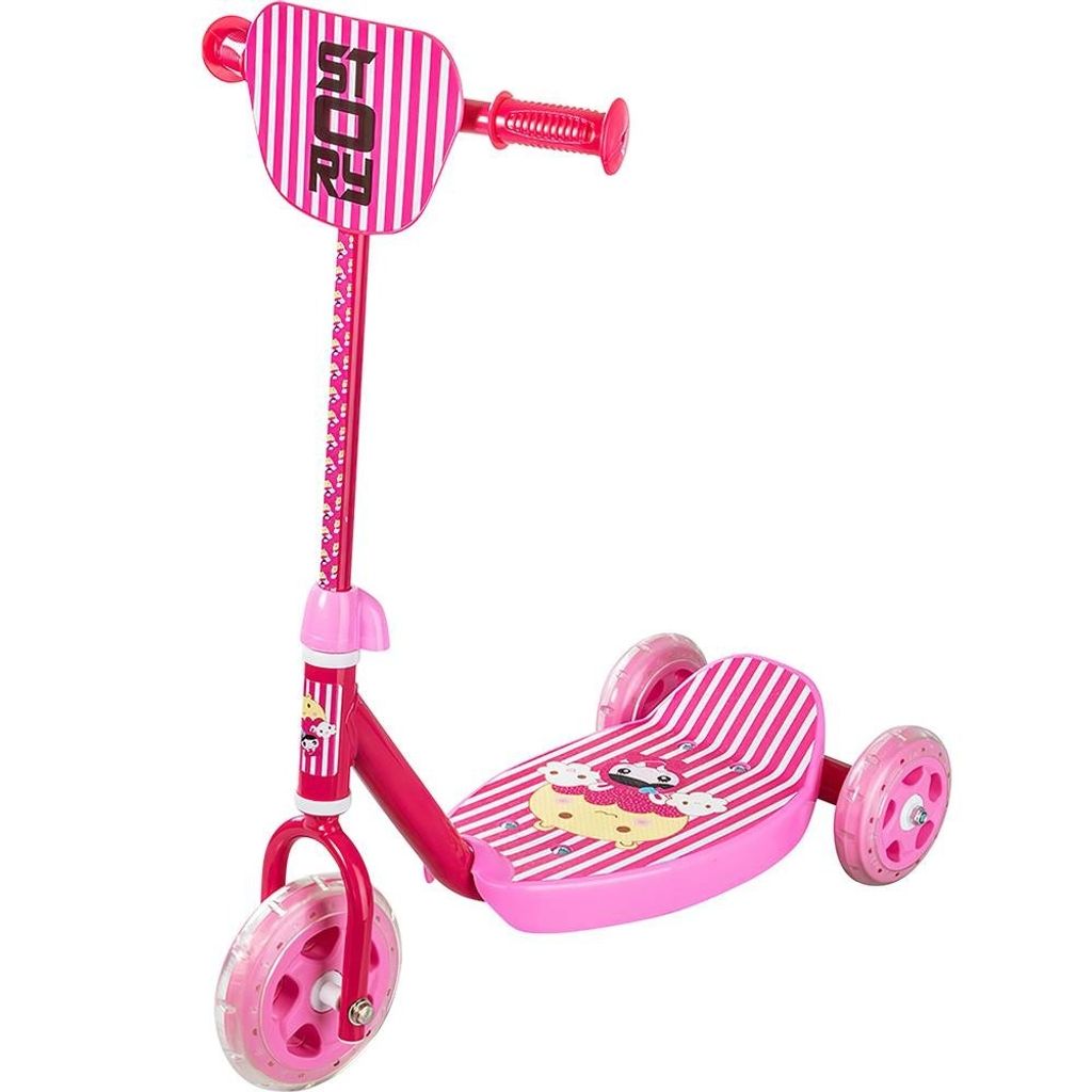 Dreirädriger Kinderroller Story Mini Kids, Pink Produktbild 