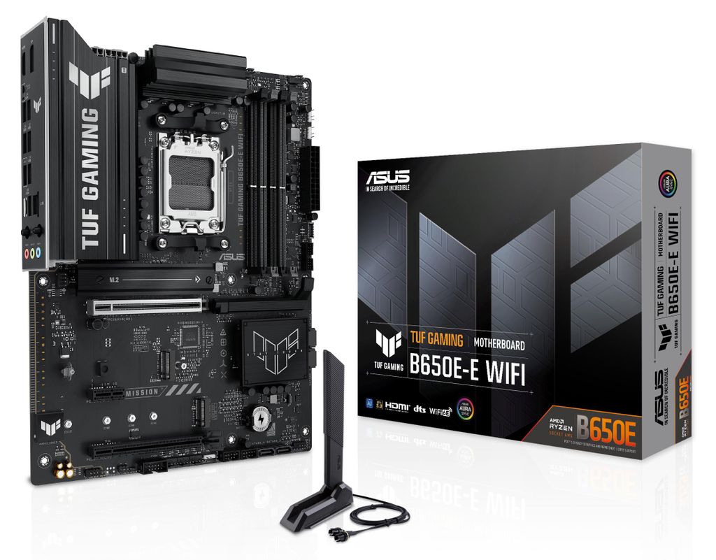 ASUS TUF GAMING B650E-E WIFI AMD B650 Sockel AM5 ATX Produktbild 