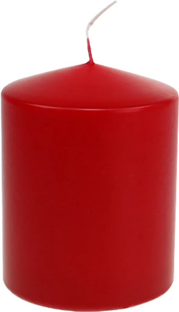 Set Luxury 4 Candele Avvento Rosse 130/100 mm | Design Sicuro