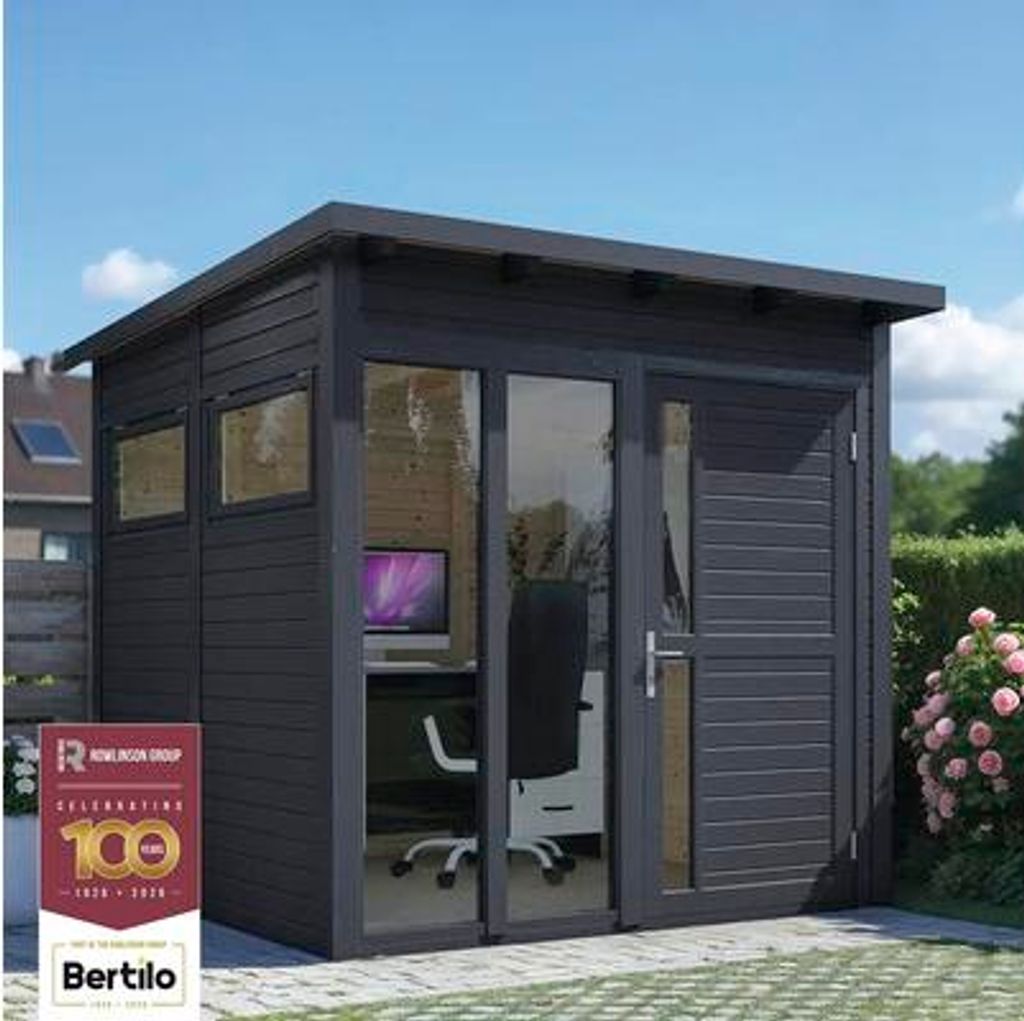 Gartenhaus Bertilo Pentus 2 Office inkl. Fußboden 247 x 266 Produktbild 