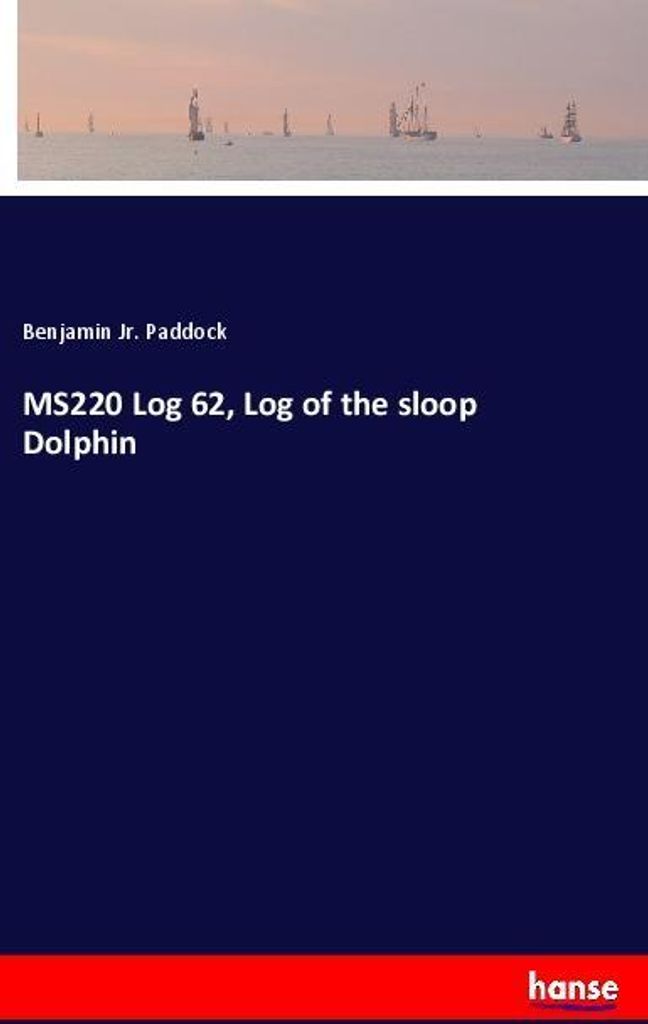 MS220 Log 62, Log of the sloop Dolphin