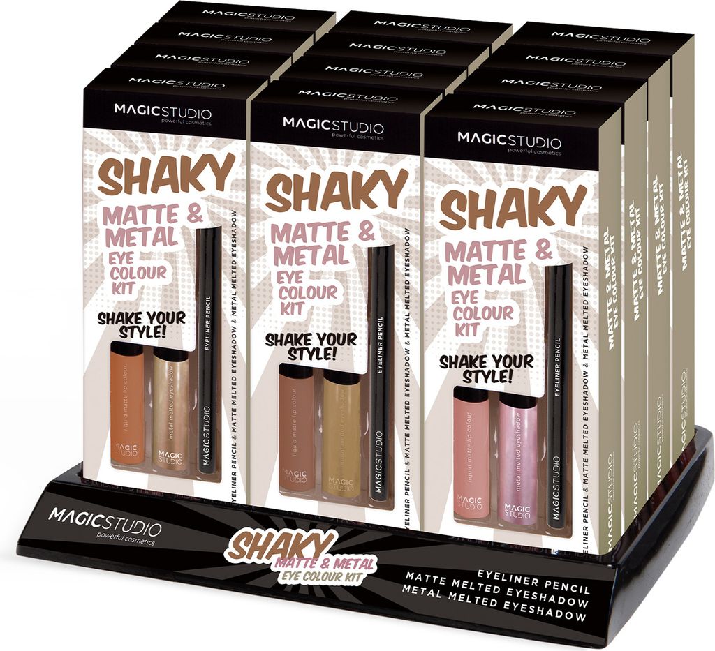 MAGIC STUDIO SHAKY KIT Augen-Make-up-Set: Stift + Produktbild 