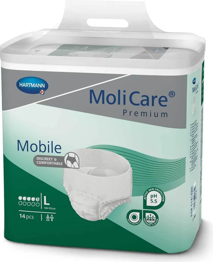 Hartmann MoliCare Premium Mobile 5 Gocce L 14 pz | Sanitaria Shop