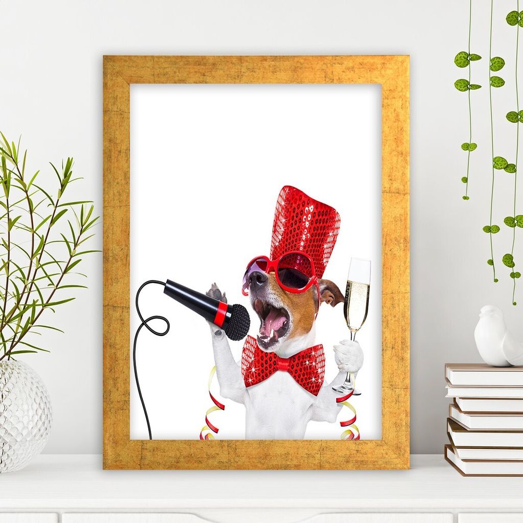 Wallity, AC533074729- HRL4121, Bunt, Leinwandbilder, 24 x 29 cm, Gemälde: 100% MDF