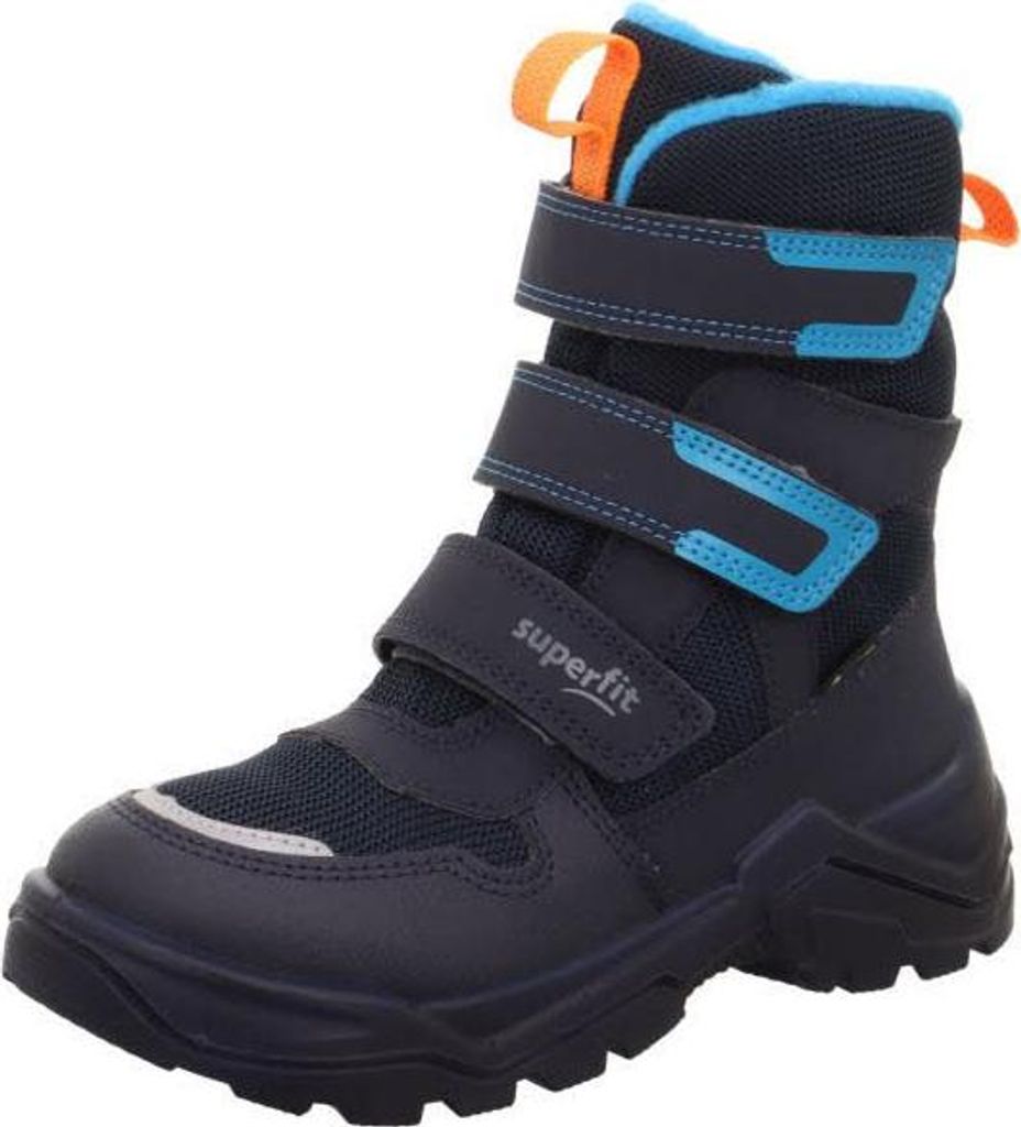 Superfit SNOW MAX Kinder Winterstiefel Snowboots schwarz/türkis 34