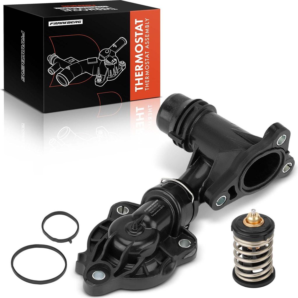 Frankberg 1x Thermostat Kühlmittel für BMW 1er 3er 5er Touring X1 X2 X3 MINI Mini Clubman