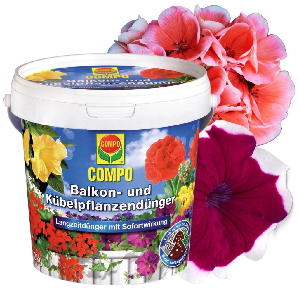 Engrais bégonia 2 l - Haute qualité - riche en éléments Image du produit 
