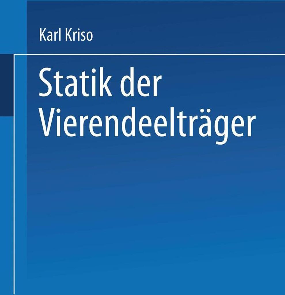 Statik der Vierendeelträger