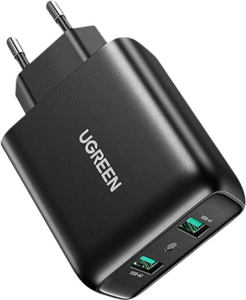 Sieťová nabíjačka Ugreen 2xUSB-A 36W QC3.0 čierna (CD161) Obrázok produktu 